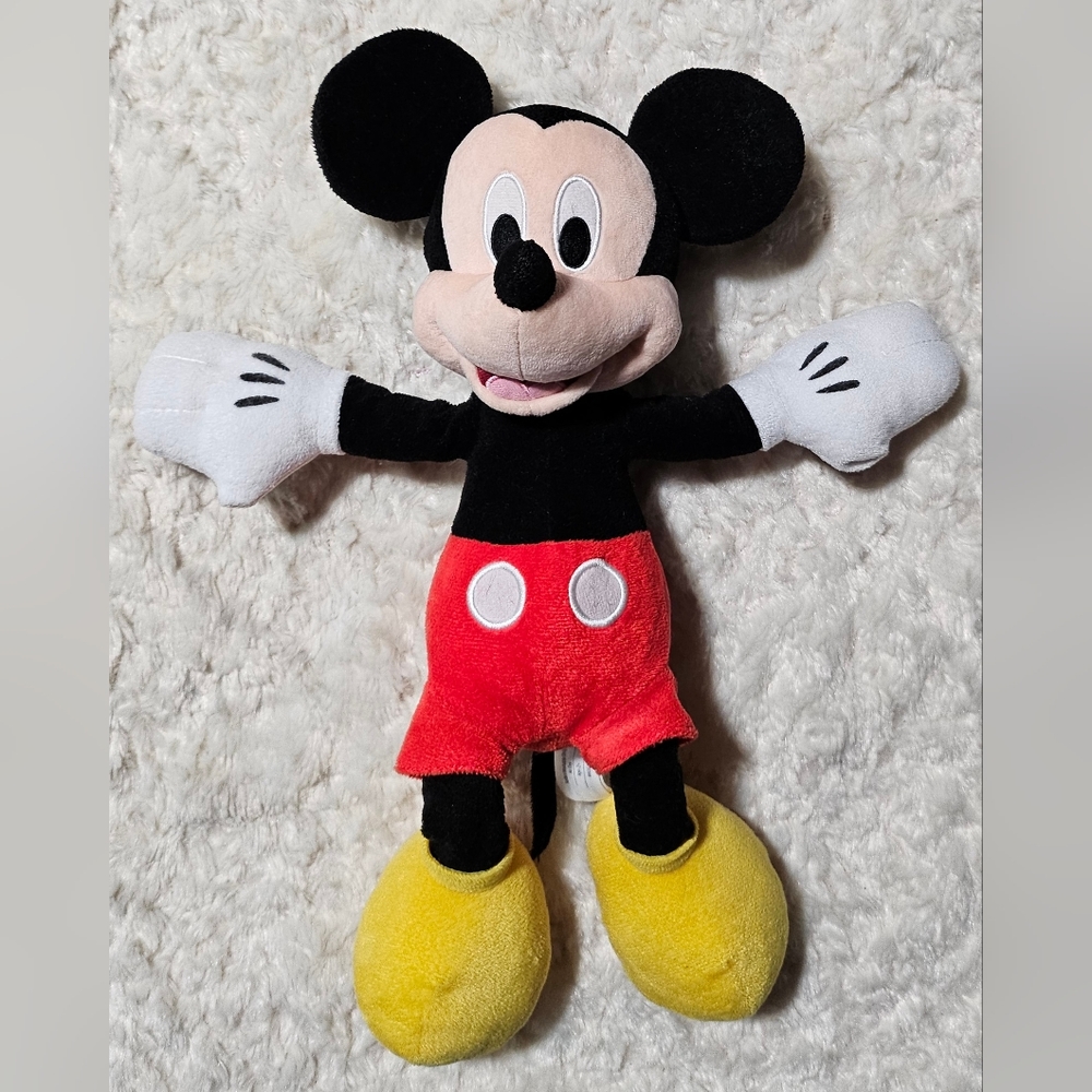 Mickey Mouse Plush, Stuffed Animal, Classic Outfit